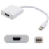 Picture of 5PK Mini-DisplayPort 1.1 Male to HDMI 1.3 Female White Adapters For Resolution Up to 2560x1600 (WQXGA)