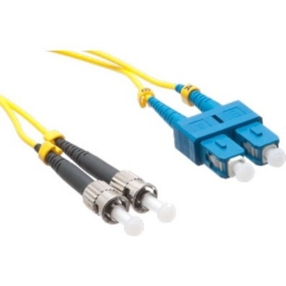 Picture of Axiom SC/ST Singlemode Duplex OS2 9/125 Fiber Optic Cable 15m