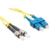 Picture of Axiom SC/ST Singlemode Duplex OS2 9/125 Fiber Optic Cable 15m