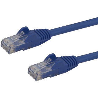 Picture of StarTech.com 2ft CAT6 Ethernet Cable - Blue Snagless Gigabit - 100W PoE UTP 650MHz Category 6 Patch Cord UL Certified Wiring/TIA