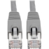 Picture of Tripp Lite Cat6a Snagless Shielded STP Network Patch Cable 10G Certified, PoE, Gray RJ45 M/M 3ft 3'