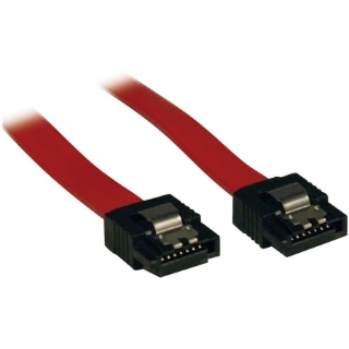 Picture of Tripp Lite 1ft Serial ATA SATA Latching Signal Cable 7Pin / 7Pin M/M