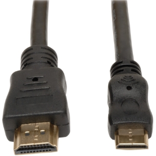 Picture of Tripp Lite 10ft HDMI to Mini HDMI Cable with Ethernet Digital Video / Audio Adapter Converter M/M