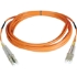 Picture of Tripp Lite 2M Duplex Multimode 50/125 Fiber Optic Patch Cable LC/LC 6' 6ft 2 Meter