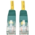 Picture of Tripp Lite 25ft Cat5e Cat5 Molded Snagless Crossover Patch Cable RJ45 Yellow 25'