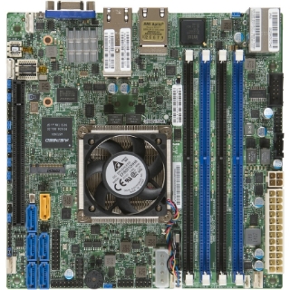 Picture of Supermicro X10SDV-TLN4F Server Motherboard - Intel Chipset - Socket BGA-1667 - Mini ITX