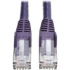 Picture of Tripp Lite 150ft Cat6 Gigabit Snagless Molded Patch Cable RJ45 M/M Purple 150'