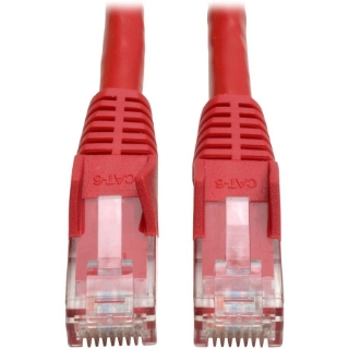 Picture of Tripp Lite 20ft Cat6 Gigabit Snagless Molded Patch Cable RJ45 M/M Red 20'