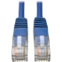 Picture of Tripp Lite 100ft Cat5e / Cat5 350MHz Molded Patch Cable RJ45 M/M Blue 100'