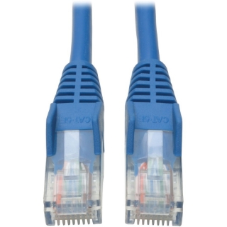 Picture of Tripp Lite 4ft Cat5e / Cat5 Snagless Molded Patch Cable RJ45 M/M Blue 4'