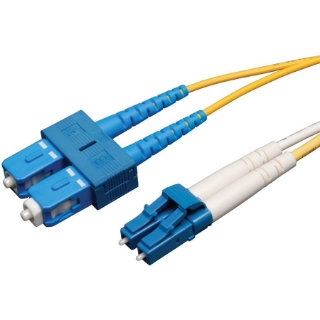 Picture of Tripp Lite 1M Duplex Singlemode 9/125 Fiber Optic Patch Cable LC/SC 3' 3ft 1 Meter