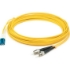 Picture of AddOn 39m LC (Male) to ST (Male) Straight Yellow OS2 Duplex LSZH Fiber Patch Cable