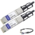 Picture of AddOn Intel XLDACBL5 Compatible TAA Compliant 40GBase-CU QSFP+ to QSFP+ Direct Attach Cable (Passive Twinax, 5m)