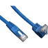 Picture of Tripp Lite 3ft Cat6 Gigabit Molded Patch Cable RJ45 Right Angle Up to Straight M/M Blue 3'