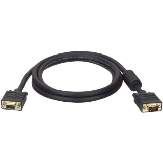 Picture of Tripp Lite 6ft VGA Coax Monitor Extension Cable with RGB High Resolution HD15 M/F 1080p 6ft