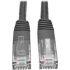Picture of Tripp Lite Cat6 Gigabit Molded Patch Cable (RJ45 M/M), Black, 100 ft