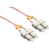 Picture of Axiom SC/SC Multimode Duplex OM2 50/125 Fiber Optic Cable 4m