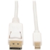 Picture of Tripp Lite 10ft Mini DisplayPort to DisplayPort Adapter Converter Cable mDP to DP 4K x 2K @ 30Hz M/M