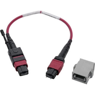 Picture of Tripp Lite MTP/MPO Parallel Optics Base-8 Fiber Adapter OM4 Polarity C to B