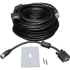 Picture of Tripp Lite 50ft VGA Coax Monitor Extension Cable with RGB High Resolution Easy Pull HD15 M/F 50'