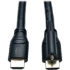 Picture of Tripp Lite 15ft High Speed HDMI Cable with Ethernet and Locking Connector Ultra HD 4K x 2K M/M 15'