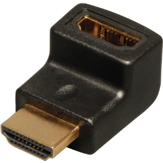 Picture of Tripp Lite HDMI Right Angle Up Adapter / Coupler (M/F)