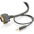 Picture of C2G 12ft Flexima VGA + 3.5mm A/V Cable M/M - In-Wall CL3-Rated - VGA Cable