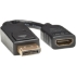 Picture of Tripp Lite DisplayPort to HDMI Adapter Converter M/F DP to HDMI 6in 50 Pack