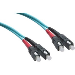 Picture of Axiom SC/SC 10G Multimode Duplex OM3 50/125 Fiber Optic Cable 30m