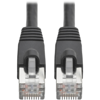 Picture of Tripp Lite Cat6a Ethernet Cable 10G STP Snagless Shielded PoE M/M Black 2ft