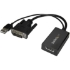 Picture of StarTech.com DVI to DisplayPort Adapter with USB Power - DVI-D to DP Video Adapter - DVI to DisplayPort Converter - 1920 x 1200