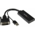 Picture of StarTech.com DVI to HDMI Video Adapter with USB Power and Audio - DVI-D to HDMI Converter - 1080p