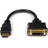 Picture of StarTech.com 8in HDMI&reg; to DVI-D Video Cable Adapter - HDMI Male to DVI Female