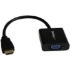 Picture of StarTech.com HDMI to VGA Adapter - 1080p - 1920 x 1080 - Black - HDMI Converter - VGA to HDMI Monitor Adapter