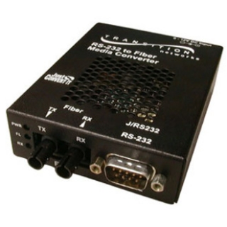 Picture of Transition Networks Just Convert-IT RS232 Copper to Fiber Stand-Alone Media Converter