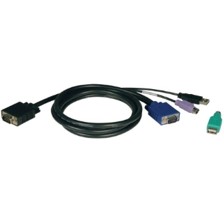 Picture of Tripp Lite 6ft USB / PS2 Cable Kit for KVM Switches B040 / B042 Series KVMs