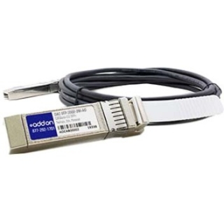 Picture of AddOn Aruba Networks DAC-SFP-10GE-3M Compatible TAA Compliant 10GBase-CU SFP+ to SFP+ Direct Attach Cable (Passive Twinax, 3m)