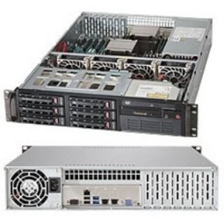 Picture of Supermicro SuperServer 6028R-TT Barebone System - 2U Rack-mountable - Socket LGA 2011-v3 - 2 x Processor Support