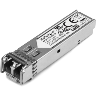 Picture of StarTech.com Juniper EX-SFP-1GE-SX Compatible SFP Module - 1000BASE-SX - 1GE SFP 1GbE Multimode Fiber MMF Optic Transceiver 550m DDM