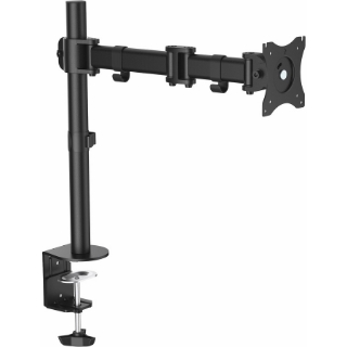 Picture of StarTech.com Desk Mount Monitor Arm 8kg VESA Displays - Articulating Single Monitor Pole Mount - Height Adjustable Arm - Clamp/Grommet