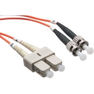 Picture of Axiom SC/ST Multimode Duplex OM2 50/125 Fiber Optic Cable 20m - TAA Compliant