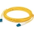 Picture of AddOn 30ft LC (Male) to LC (Male) Yellow OS2 Duplex Fiber OFNR (Riser-Rated) Patch Cable