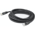 Picture of AddOn 7ft RJ-45 (Male) to RJ-45 (Male) Straight Black Cat6A UTP PVC Copper Patch Cable