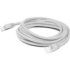 Picture of AddOn 12ft RJ-45 (Male) to RJ-45 (Male) white Cat6 Straight Shielded Twisted Pair PVC Copper Patch Cable