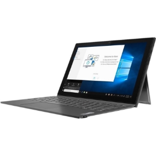 Picture of Lenovo IdeaPad Duet 3 10IGL05 82AT00E3US 10.3" Touchscreen Detachable 2 in 1 Notebook - WUXGA - 1920 x 1200 - Intel Celeron N4020 Dual-core (2 Core) 1.10 GHz - 4 GB Total RAM - 128 GB Flash Memory - Graphite Gray