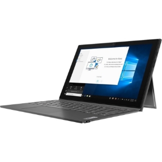 Picture of Lenovo IdeaPad Duet 3 10IGL5-LTE 82HK0040US LTE Advanced 10.3" Touchscreen Detachable 2 in 1 Notebook - WUXGA - 1920 x 1200 - Intel Celeron N4020 Dual-core (2 Core) 1.10 GHz - 4 GB Total RAM - 128 GB Flash Memory - Graphite Gray