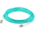 Picture of AddOn 88m LC (Male) to LC (Male) Straight Aqua OM4 Duplex LSZH Fiber Patch Cable