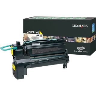 Picture of Lexmark C792A1YG Original Toner Cartridge