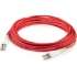 Picture of AddOn 3m LC (Male) to LC (Male) Red OM1 Duplex Plenum-Rated Fiber Patch Cable