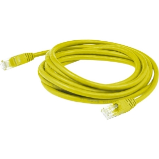 Picture of AddOn 132ft RJ-45 (Male) to RJ-45 (Male) Yellow Cat5e UTP PVC Copper Patch Cable